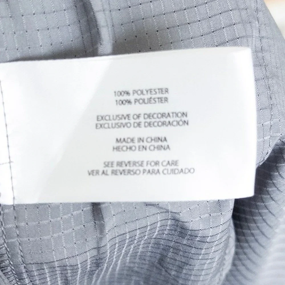 Banana Republic Mens Tech‎ Pants 40x32 Gray Performance Flat Front Chino Office